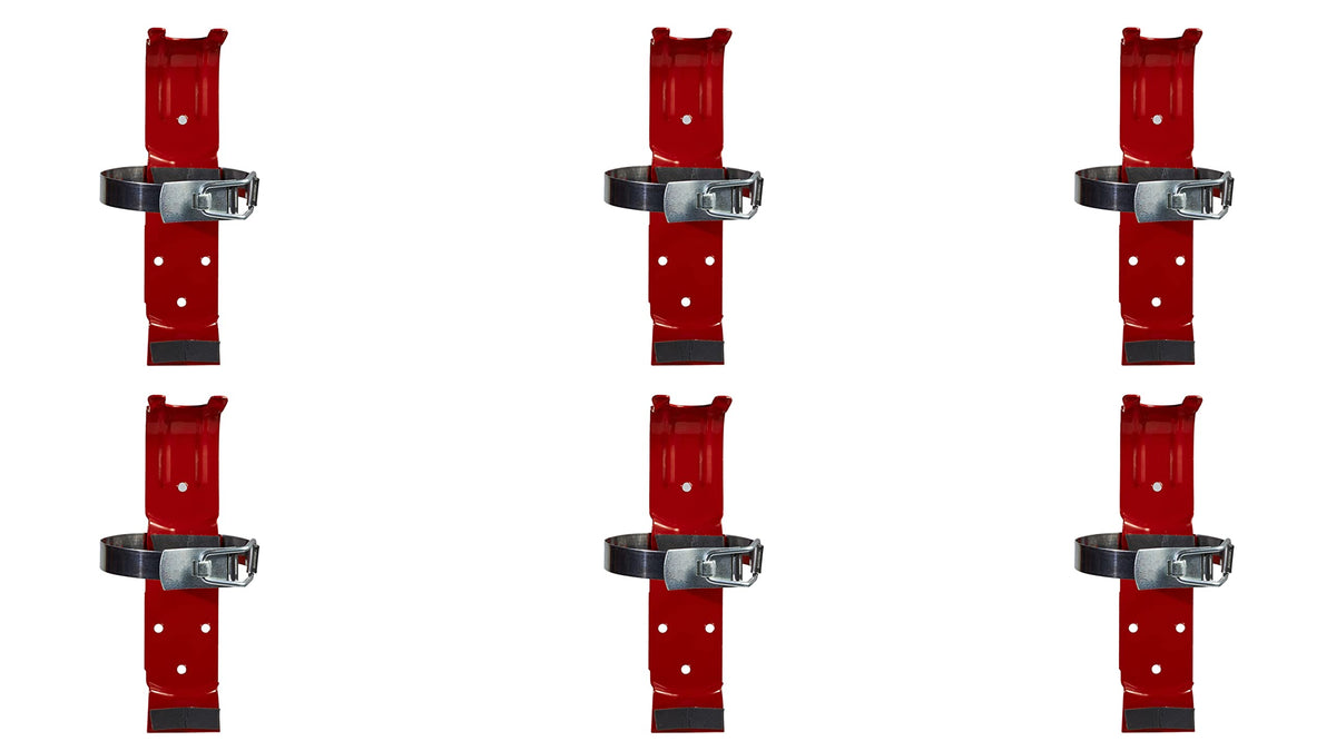 6 Pack 2.5 lb Fire Extinguisher Mount I992