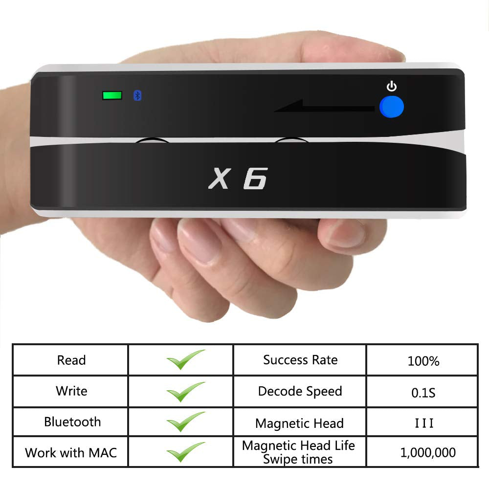 Bluetooth Card Reader Writer Encoder Q2665