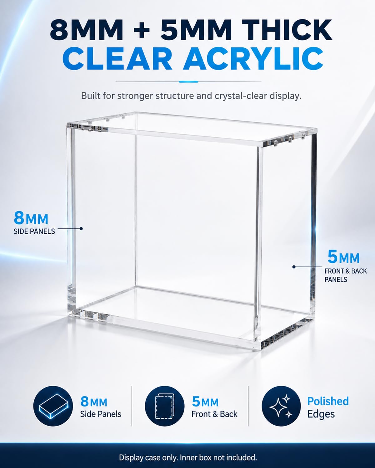 2-Pack Acrylic Case P822