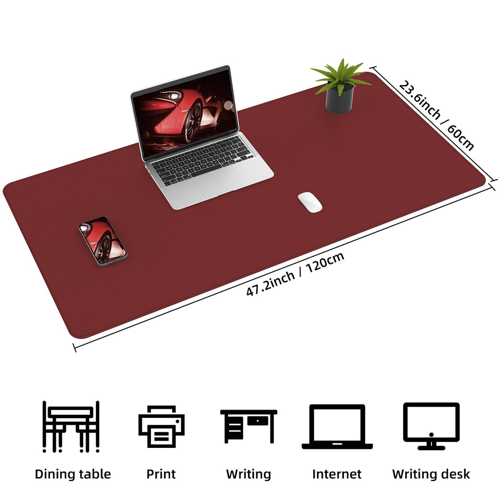 Cork & PU Leather Desk Mat 47" x 23.6" K5245