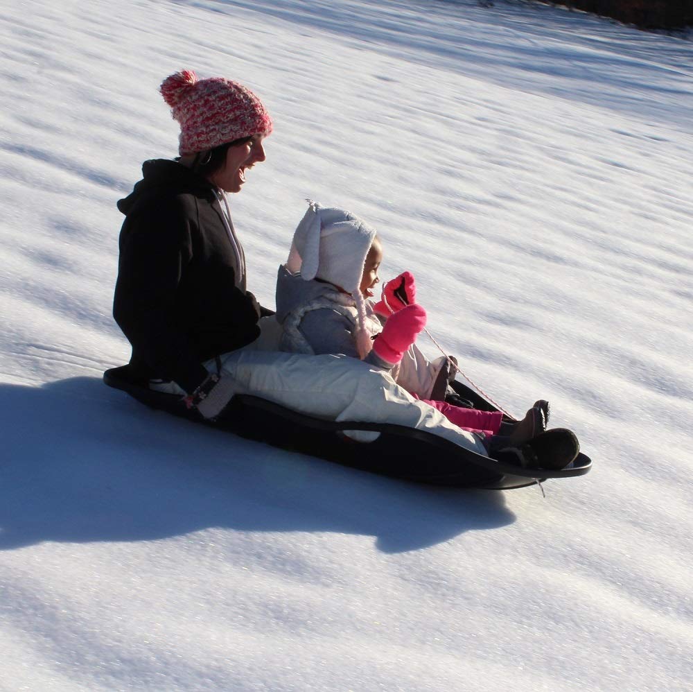 48" 2-Person Plastic Sled with Cushioned Pad S35218