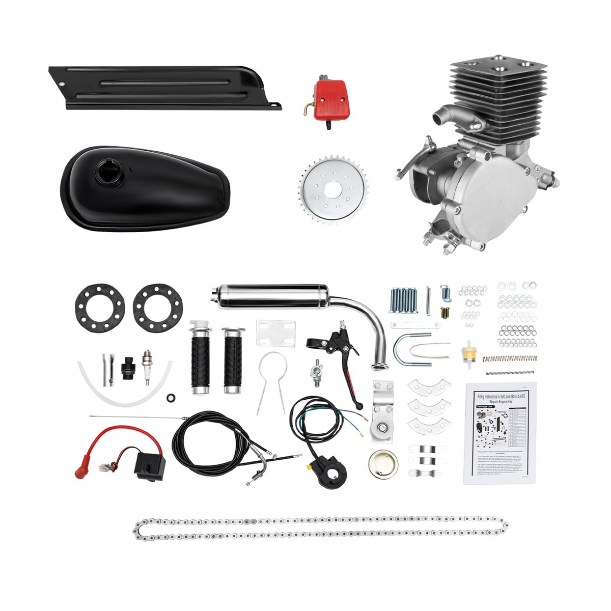 100CC 2-Stroke Gas Motorized Bike Conversion Kit A53490