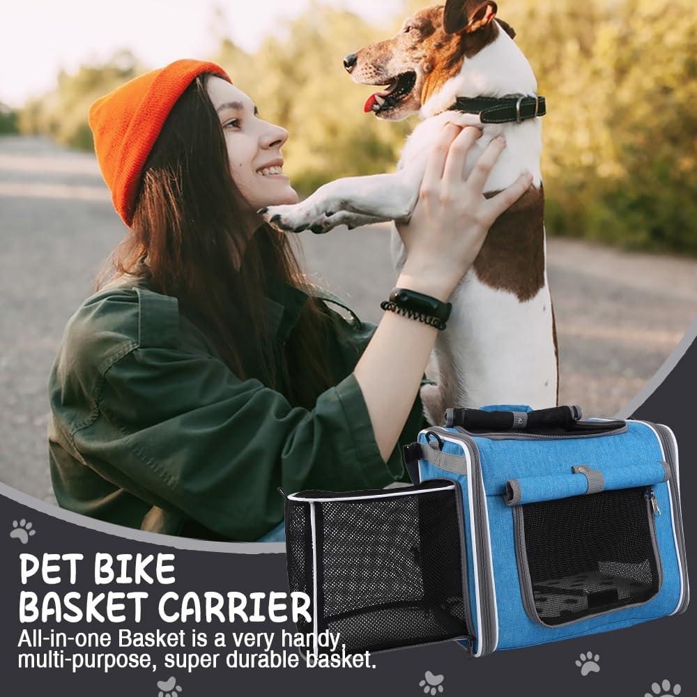 Expandable Foldable Dog Bike Basket Carrier K6818