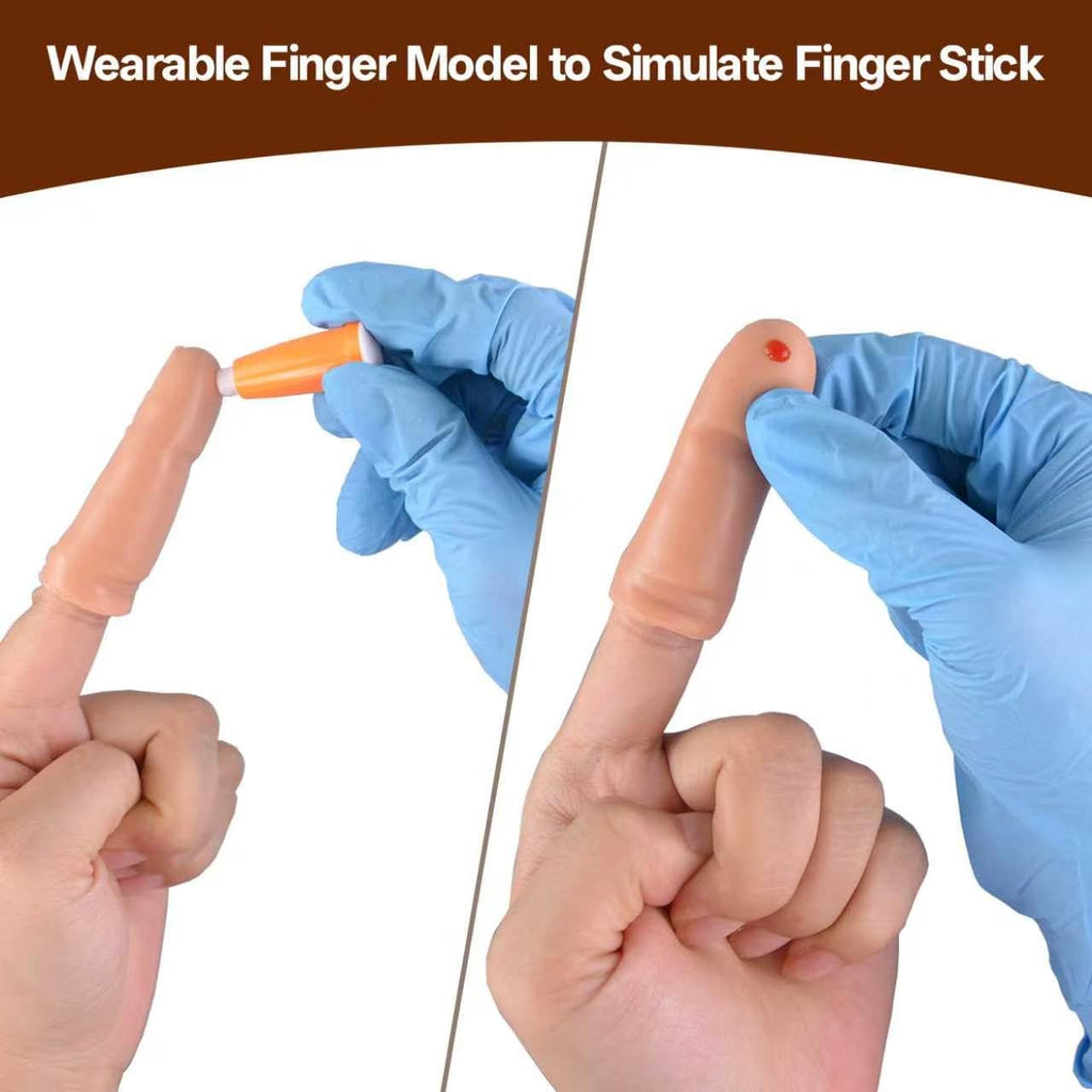 Simulated Blood Glucose Test Trainer Kit P2947