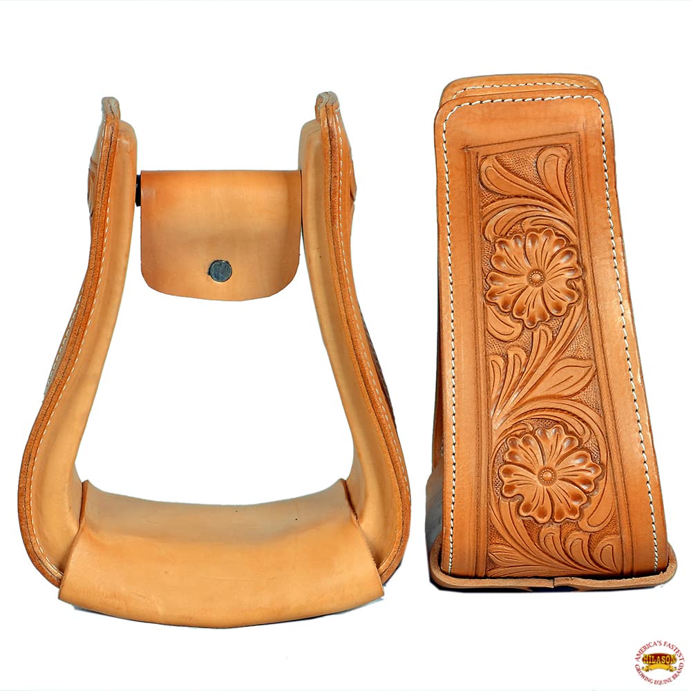 Tan Western Saddle Stirrup Leather D953
