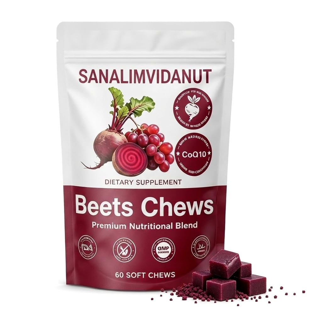 Beet Root Chews 500mg 60 Chews I4561