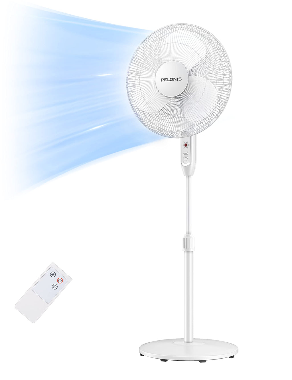 16'' Oscillating Pedestal Fan and 12-Inch Oscillating Table Fan N361