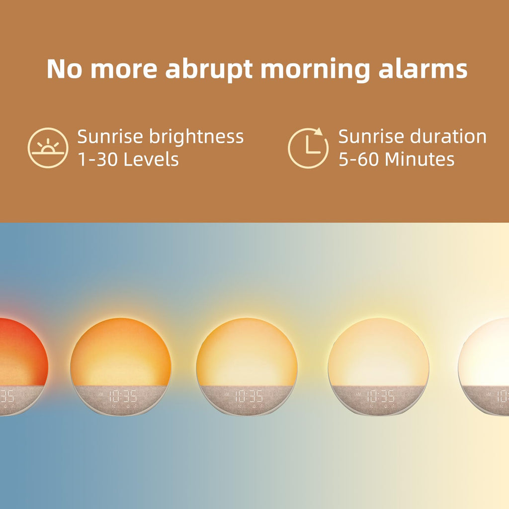 Sunrise Alarm Clock White Noise Machine M240