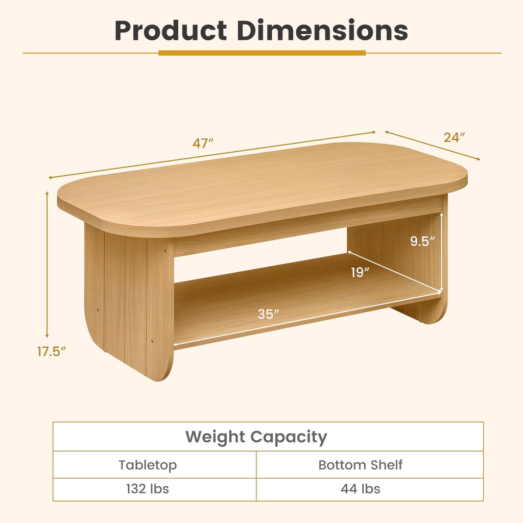 Oval Coffee Table M5913