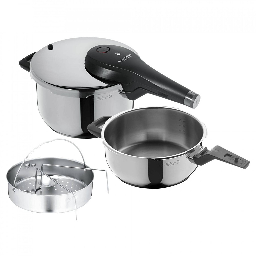 3-Piece Stainless Steel Pressure Cooker Set X55577