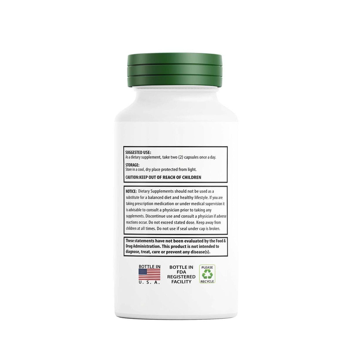 60 Capsules Supplement Pills A494