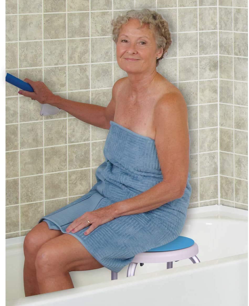Swivel Shower Stool With Padded Seat H60199
