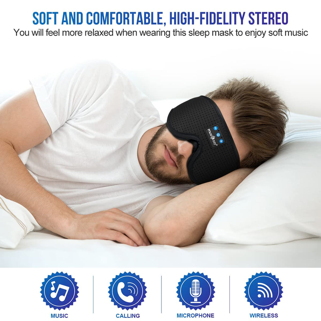 3D Bluetooth Sleep Headphones Headband C3304