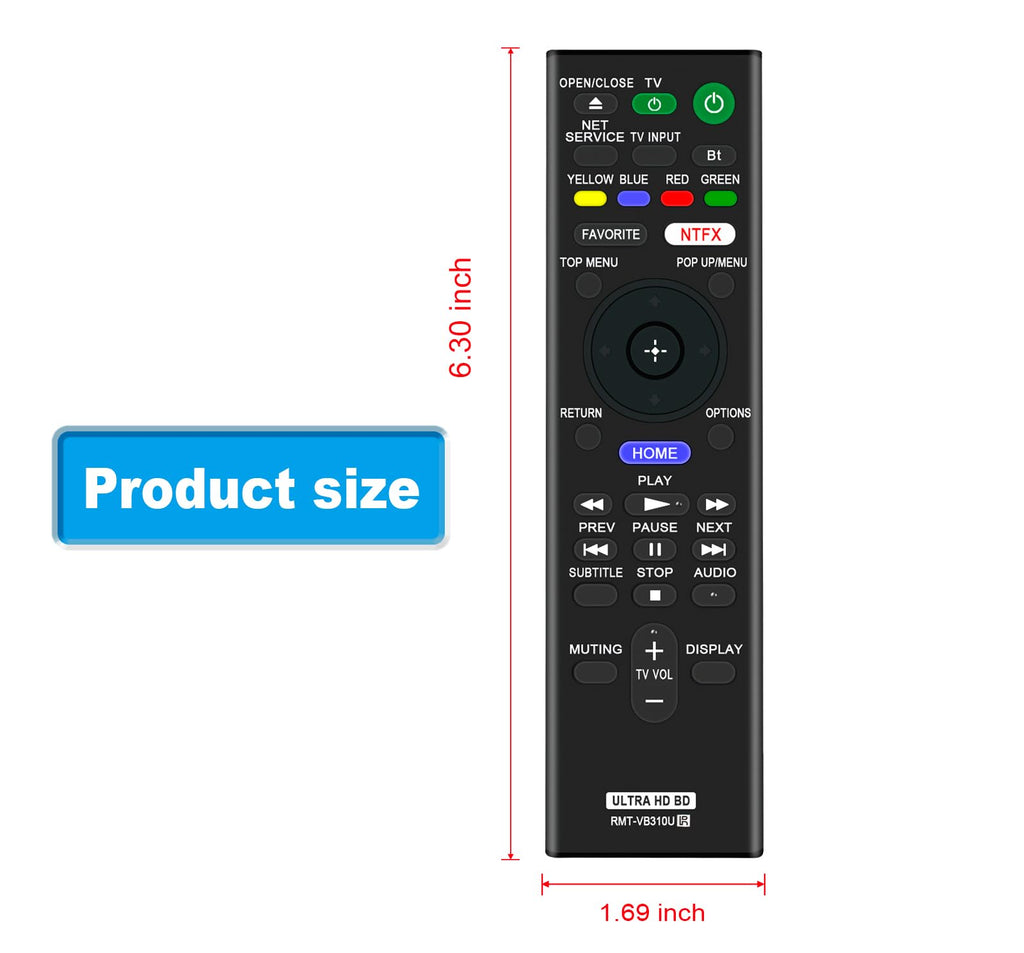 Replacement DVD Player Remote E322515