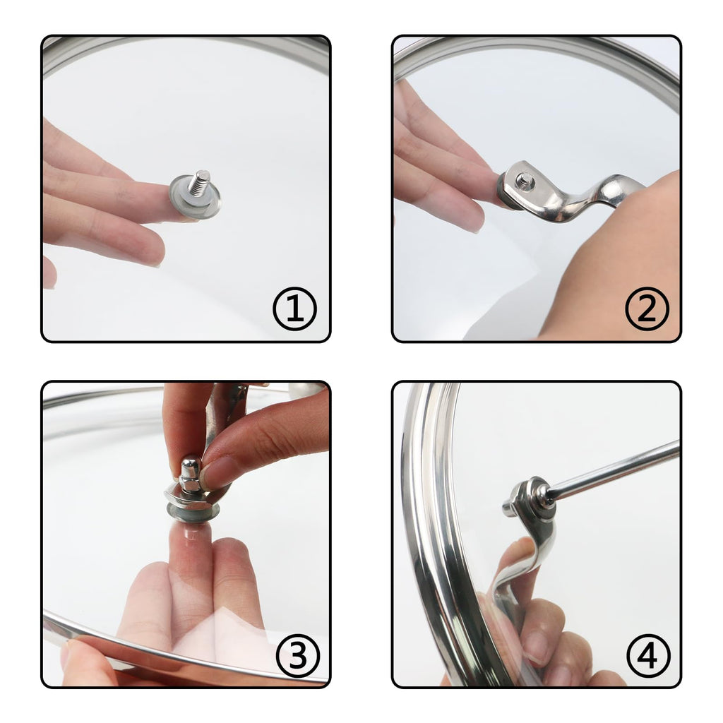 10 Inch Tempered Glass Pot Lid Y334