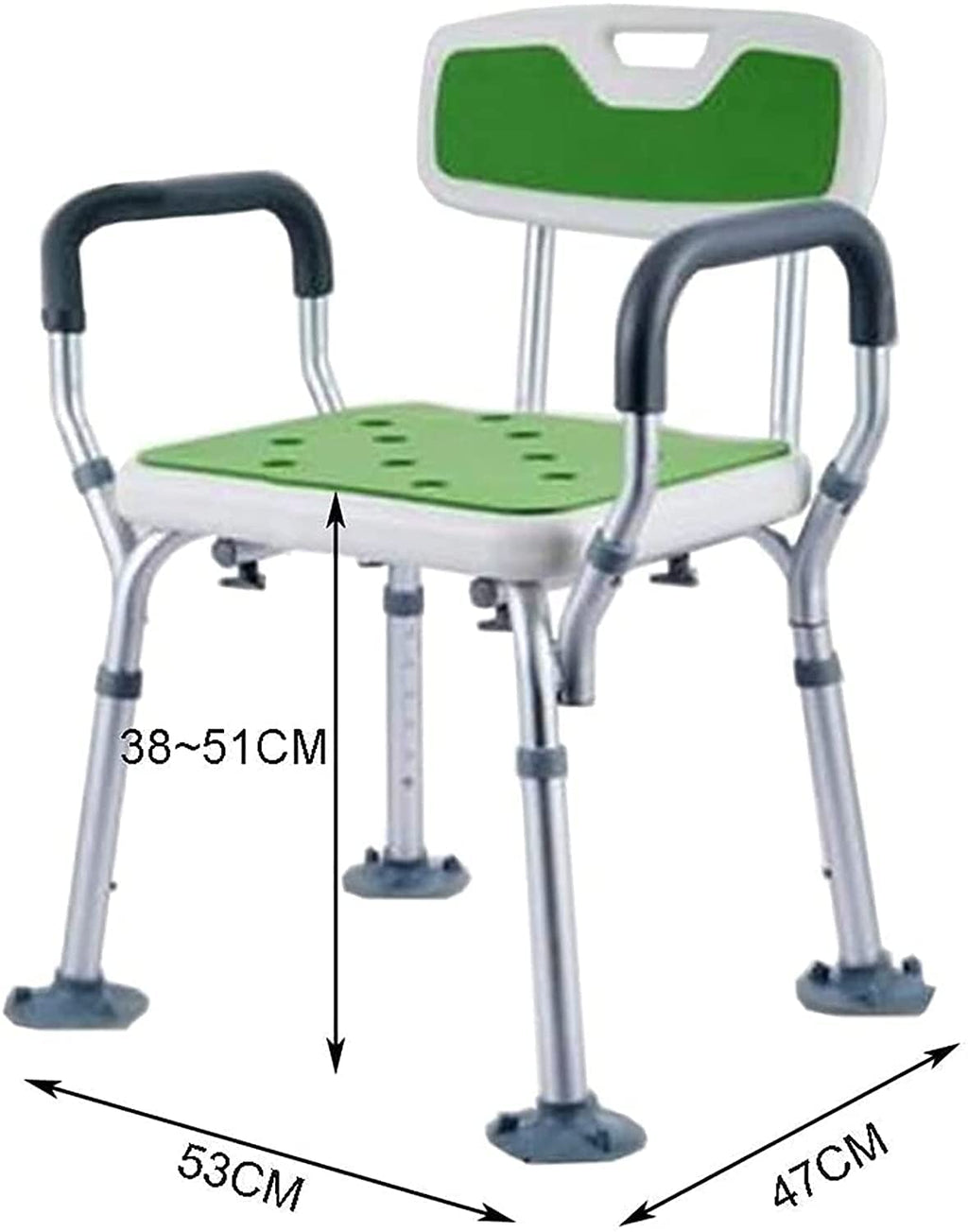 Transfer Bench with Arms and Back Adjustable Height X959178