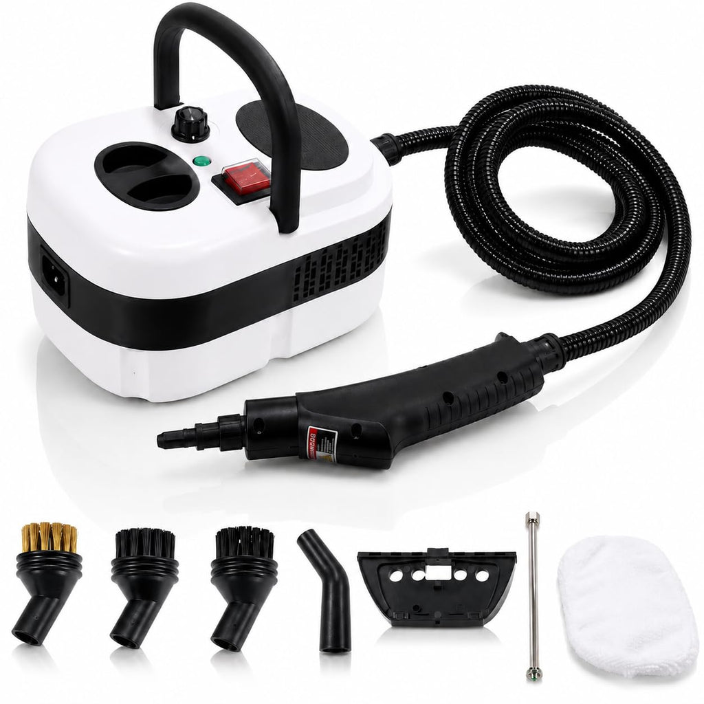 Handheld Steam Cleaner with 10-Piece Accessory Kit H89504