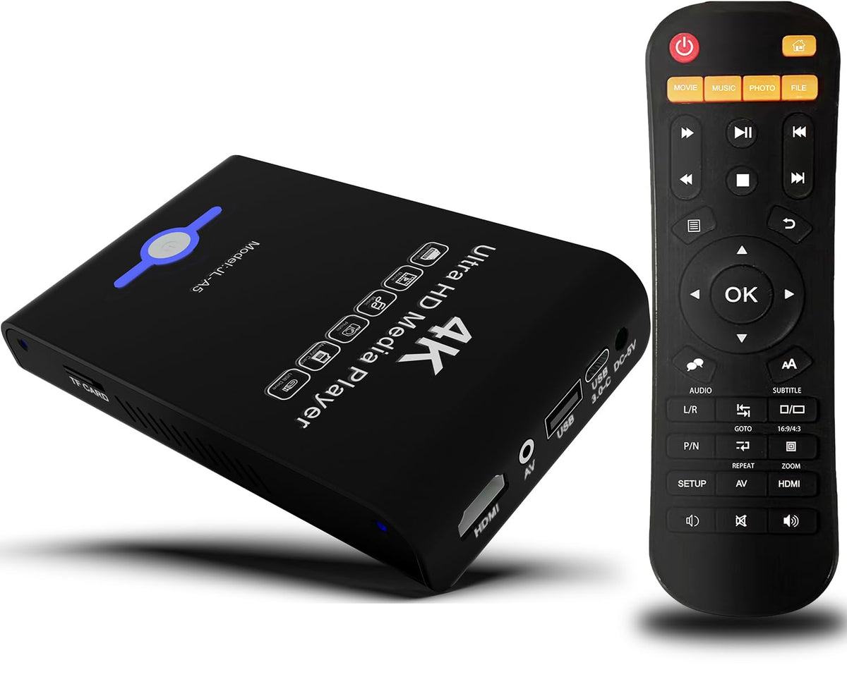 4K Ultra HD Media Player & HDD Enclosure 2-in-1 P332