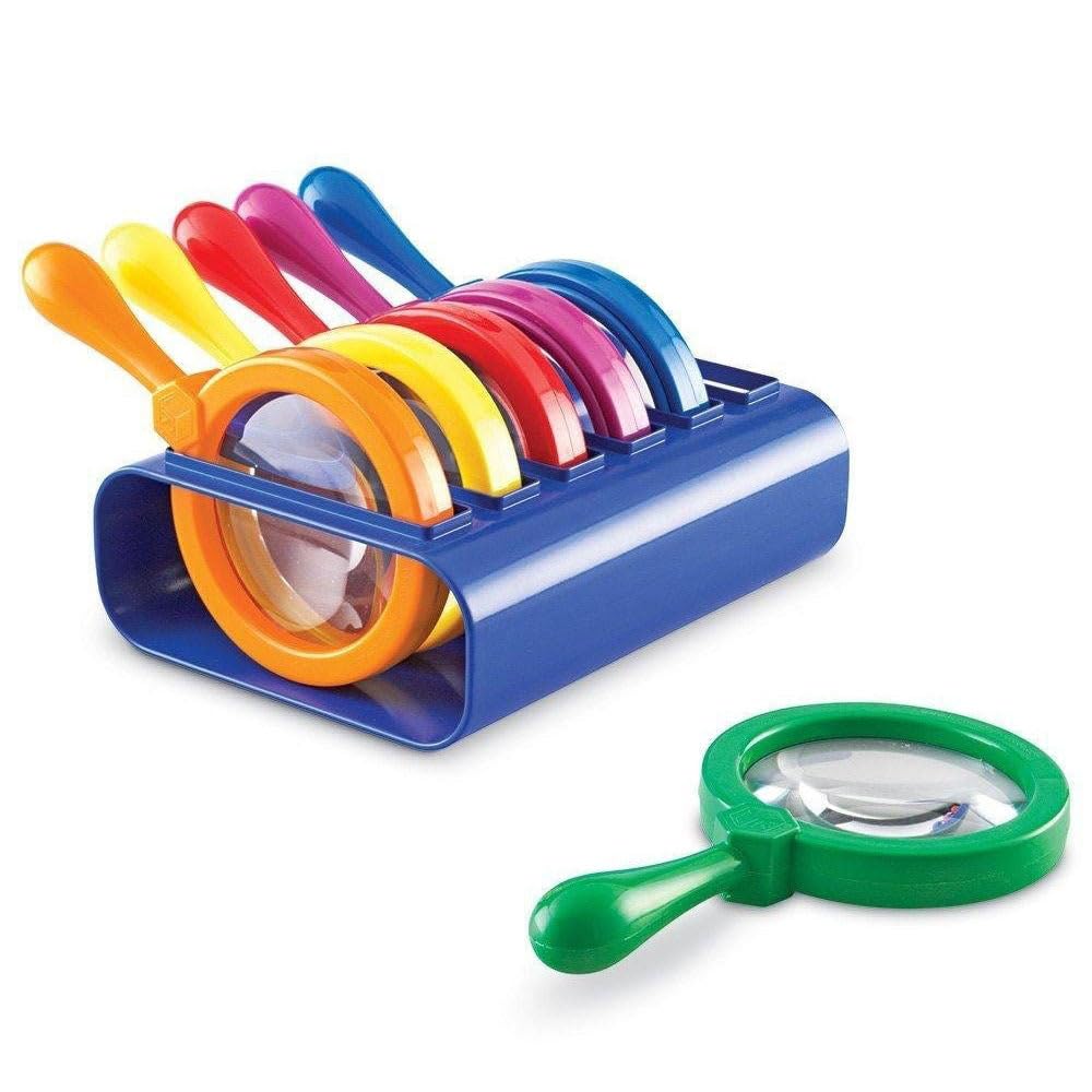 Jumbo Magnifiers with Stand 6 Pieces G90607