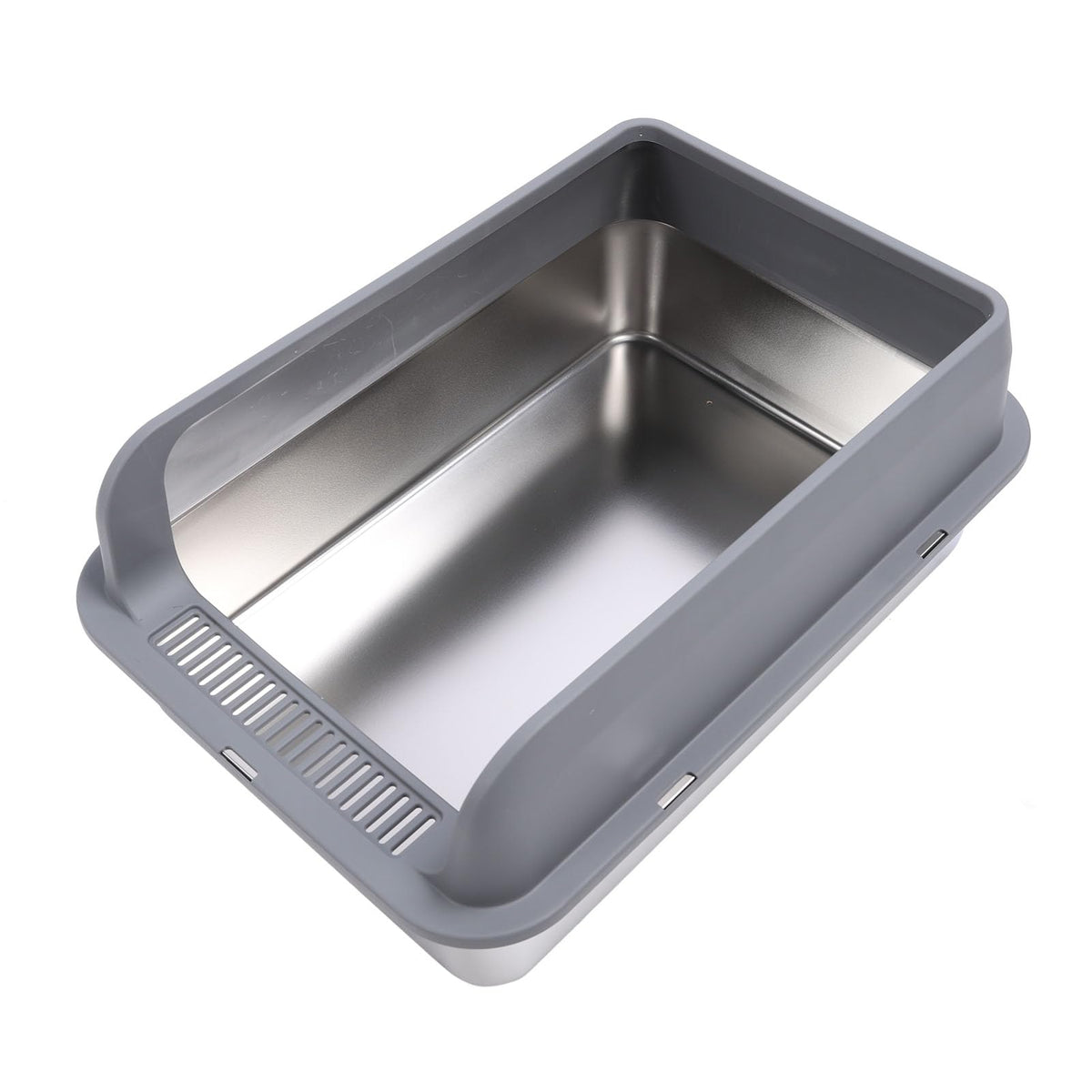 Stainless Steel Enclosed Cat Litter Box with Lid V509