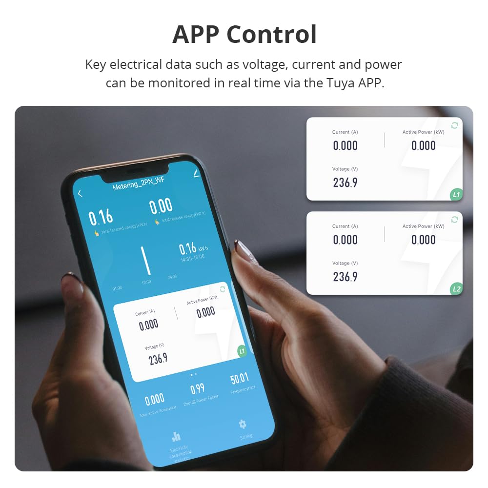 WiFi Home Energy Monitor with 2 x 120A CTs S159322