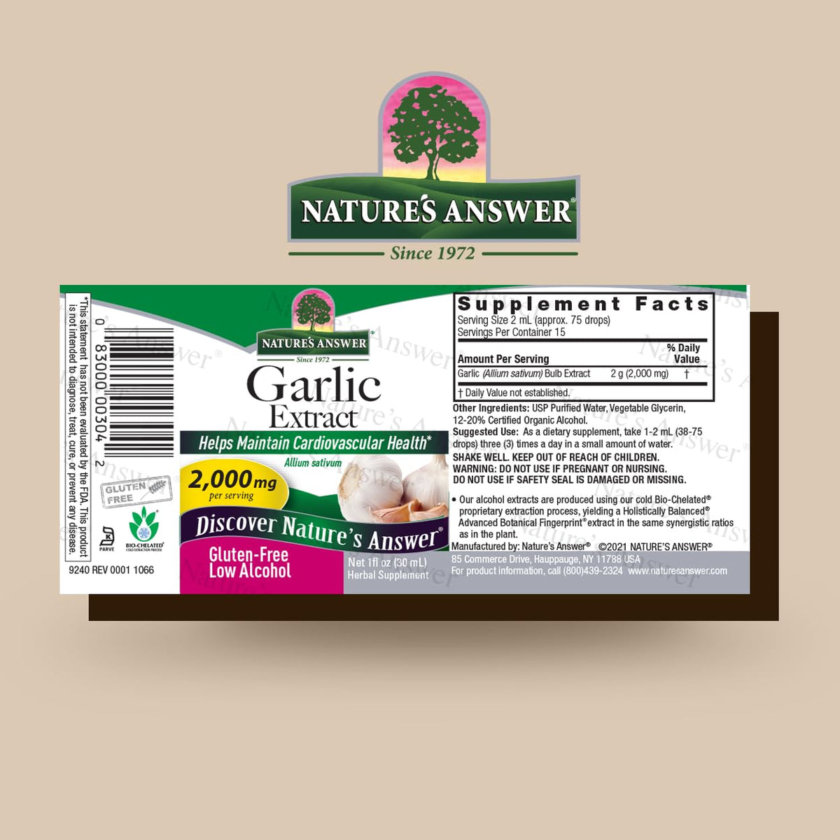 Garlic Bulb 1-Fluid Ounce S73122