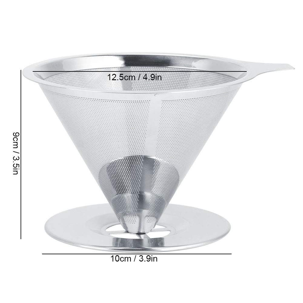 Pour Over Stainless Steel Coffee Dripper C167