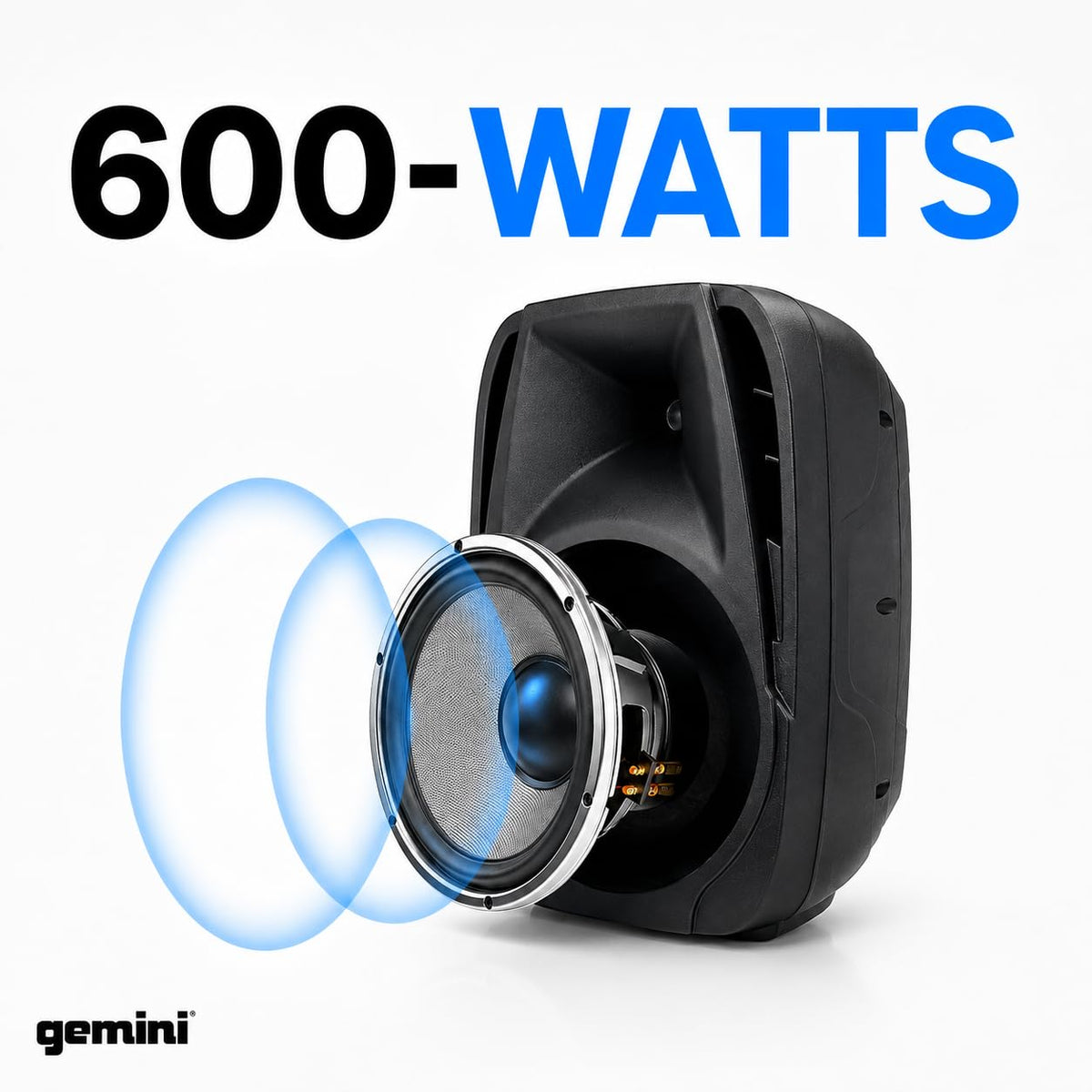 Portable PA System with Dual 10" Speakers R489