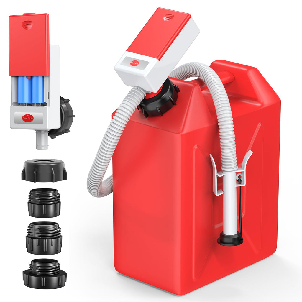 Portable Automatic Fuel Transfer Pump with Auto Stop Sensor and Hose V907