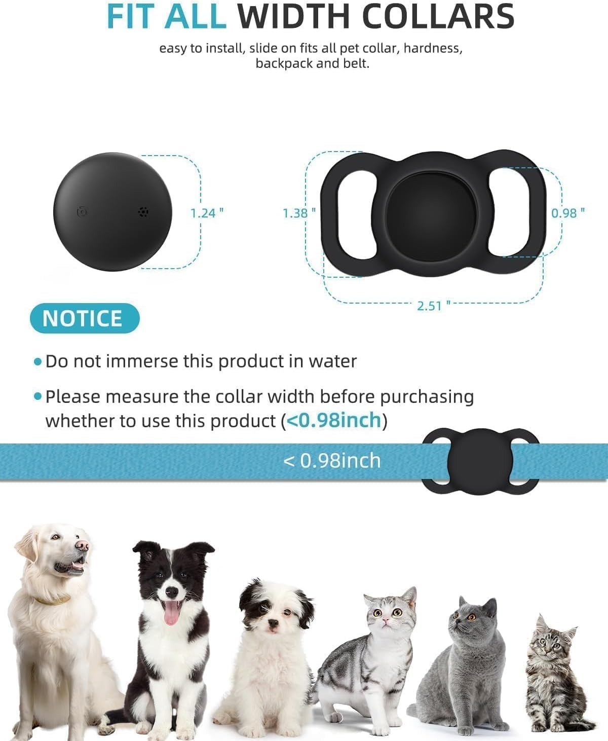 Smart GPS Dog Collar 2 Pack C5772