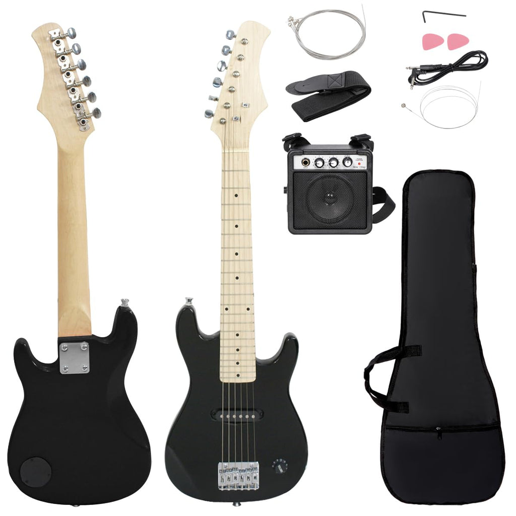 30" Beginner Electric Guitar with 5W Amp and Bag (Black) M110521