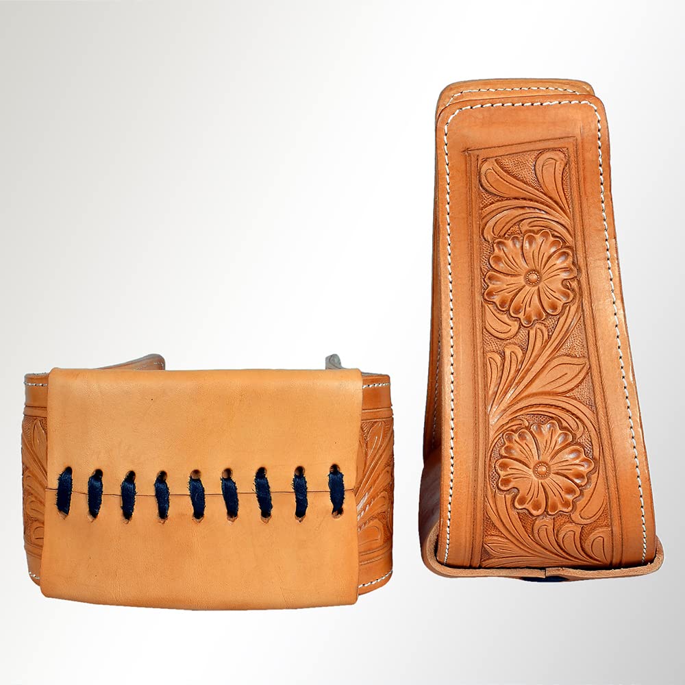 Tan Western Saddle Stirrup Leather D953