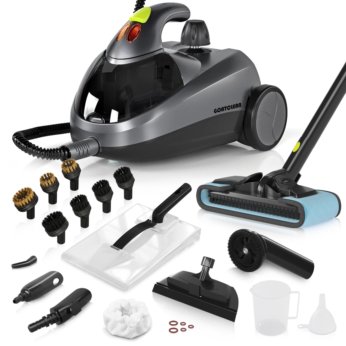 1500W High Pressure Steam Cleaner with 22 Accessories S24142