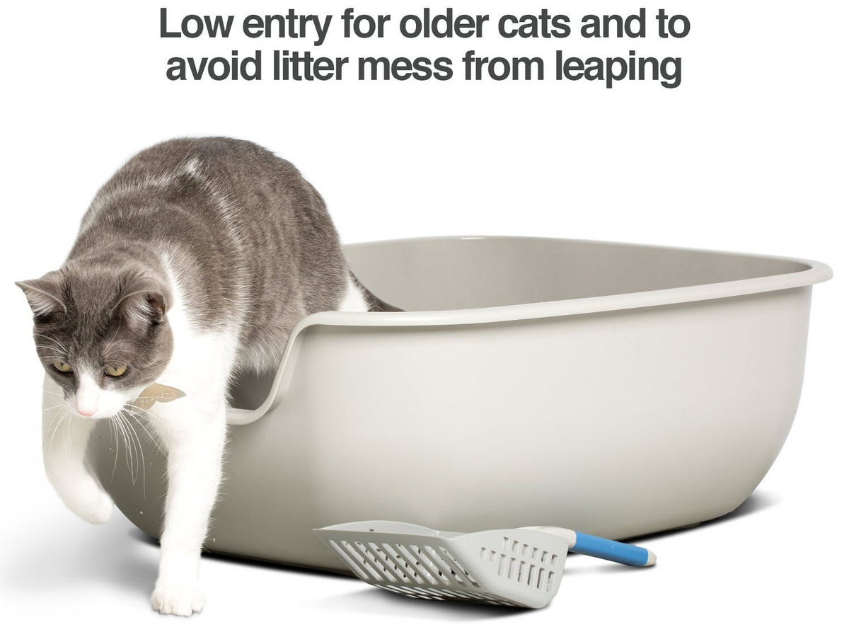Large Non-Stick ABS Plastic Litter Box W154