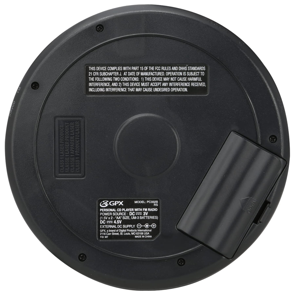Portable CD Player with FM Radio L37634