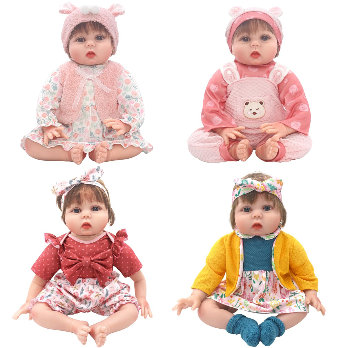 20-22 Inch Doll Clothes and Accessories 4 Sets F1753