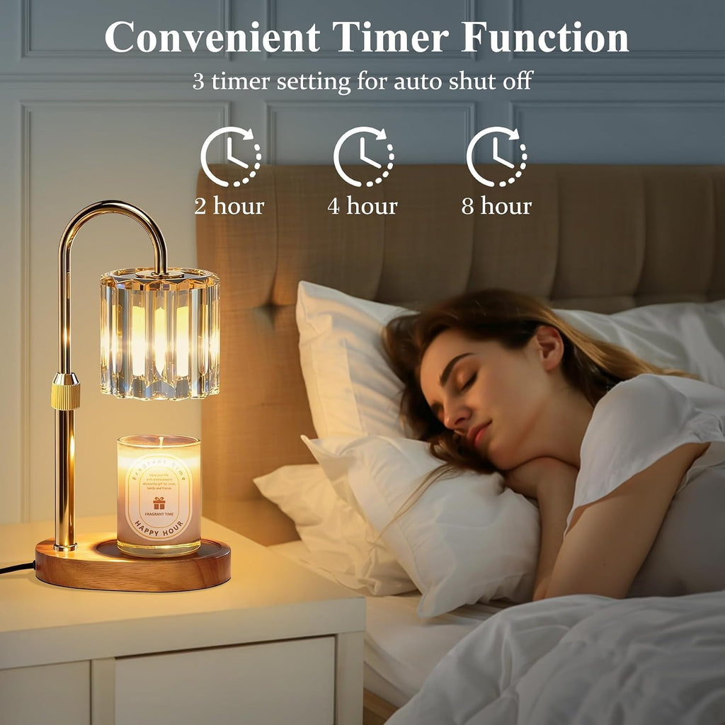Candle Warmer Lamp with Timer and Dimmer Q77812