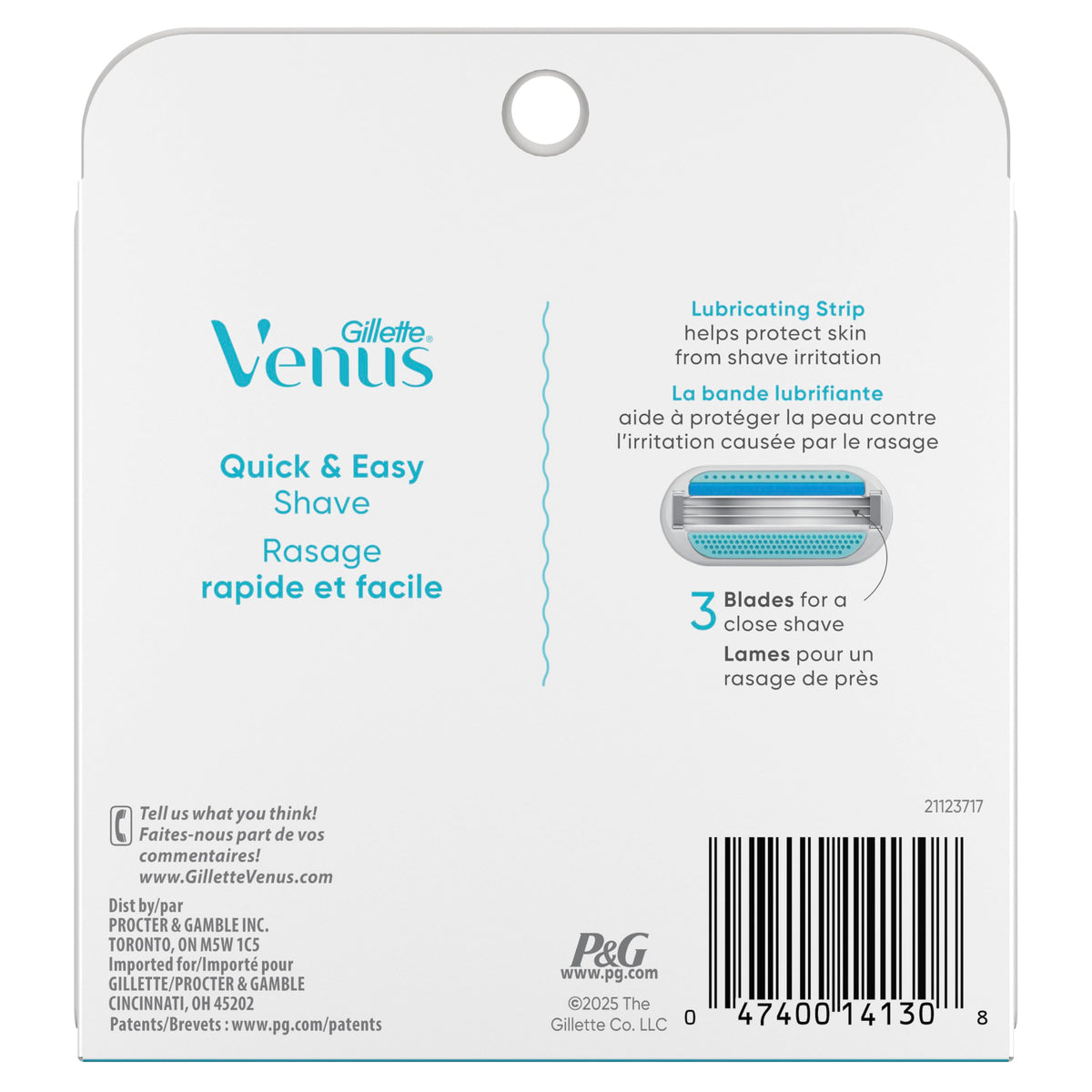 8 Count Womens Razor Blade Refills E9648