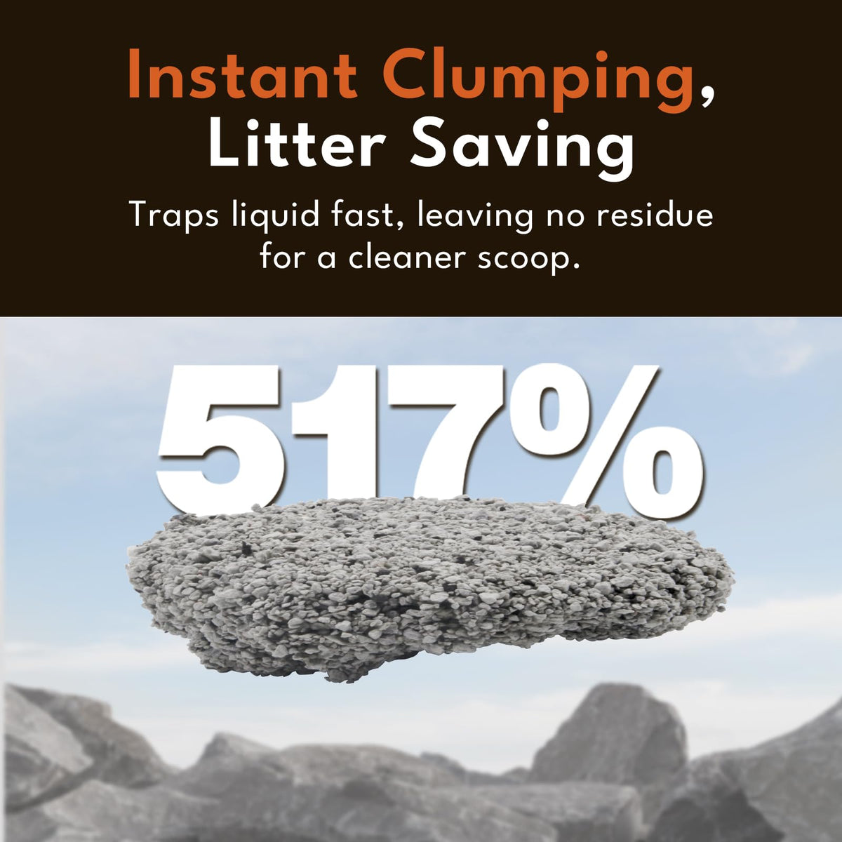 Natural Clay Clumping Cat Litter 24lbs Q8940