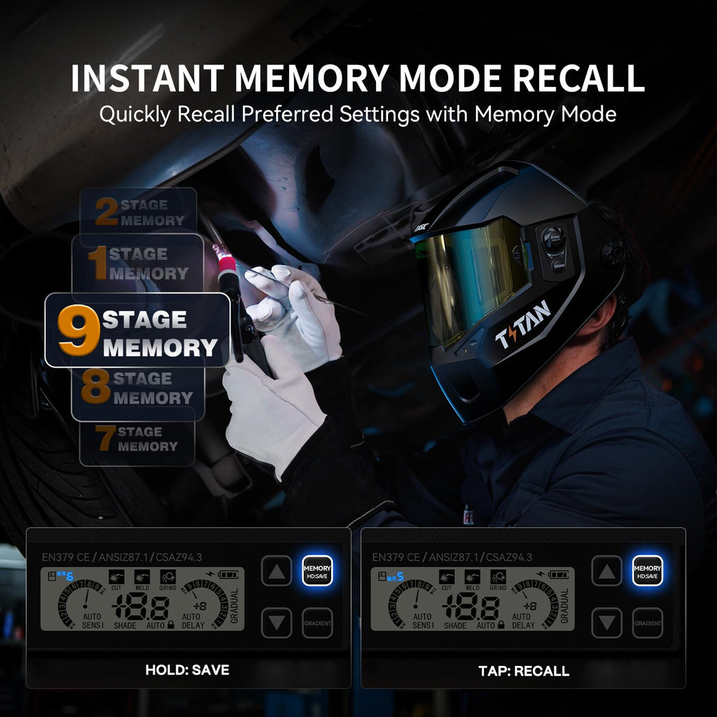 Auto-Darkening Welding Helmet C2024