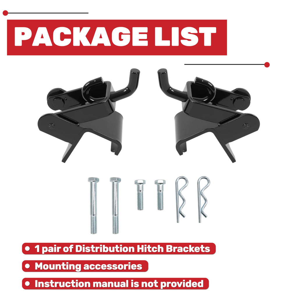 RV Weight Distribution Hitch Brackets Q464