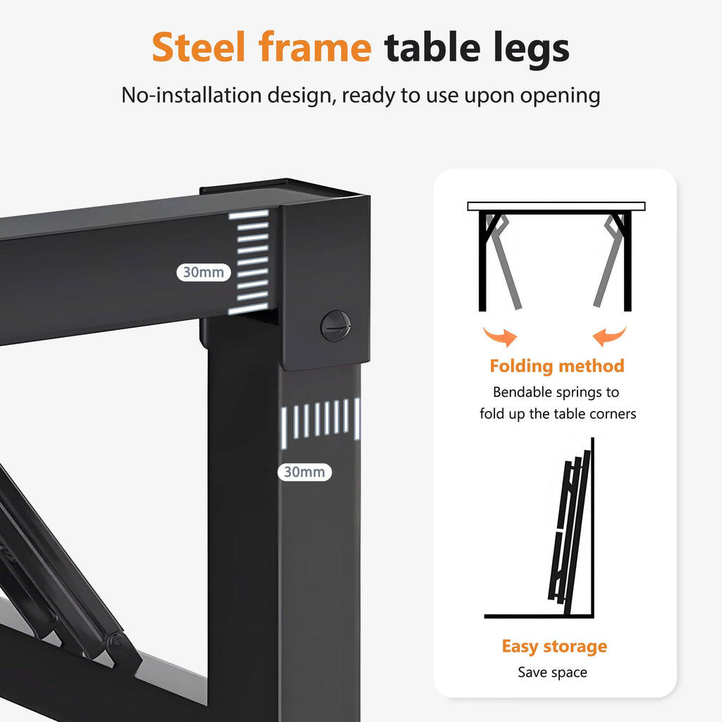 54.3 Inch Folding Computer Desk H181