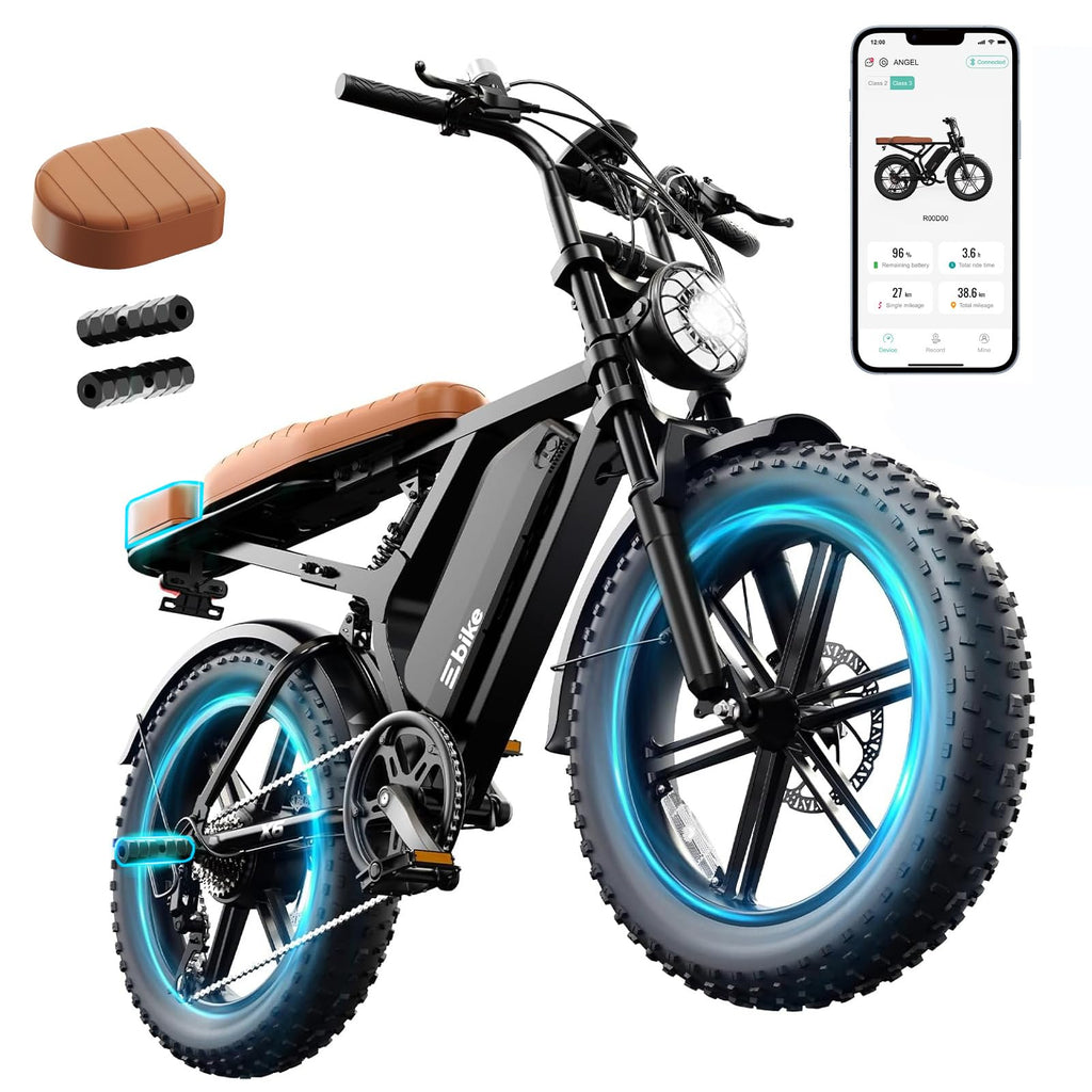 Electric Bike 48V 15 Ah Battery 2000W Peak Motor 28MPH V621354