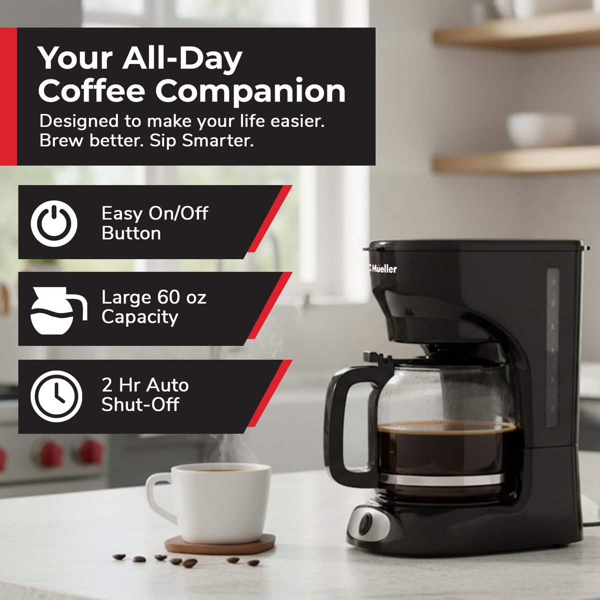 12-Cup Drip Coffee Maker K3902