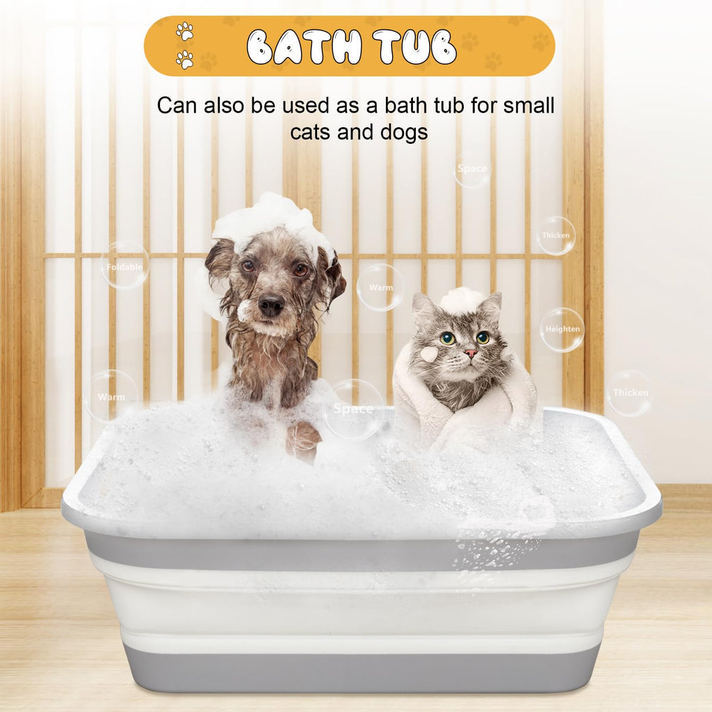 Collapsible Open Cat Litter Box D810