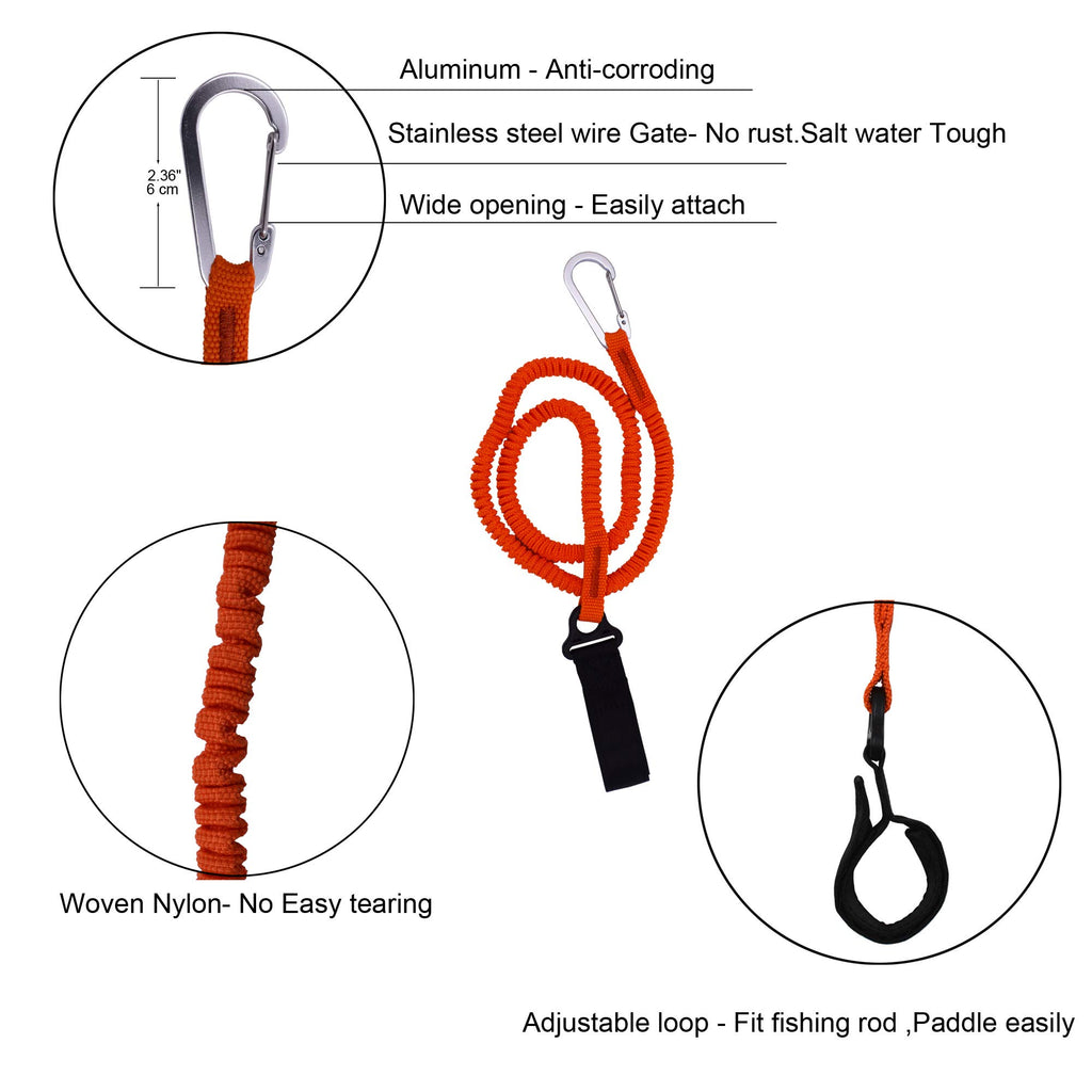 Orange Paddle Leash C198134