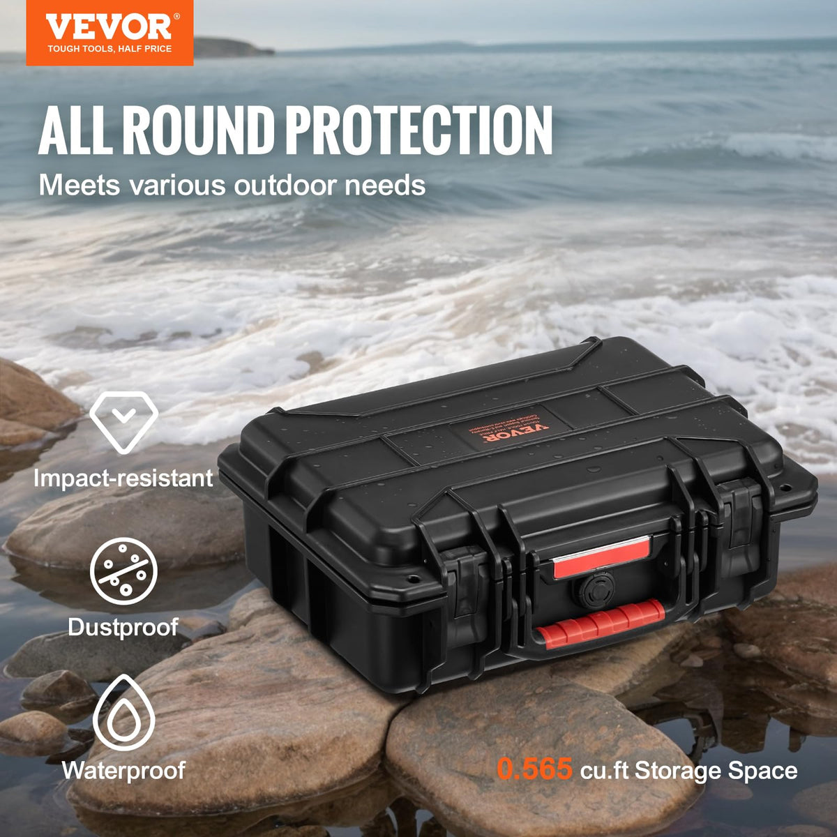 IP67 Waterproof Hard Case with Pre-cut Foam H2870