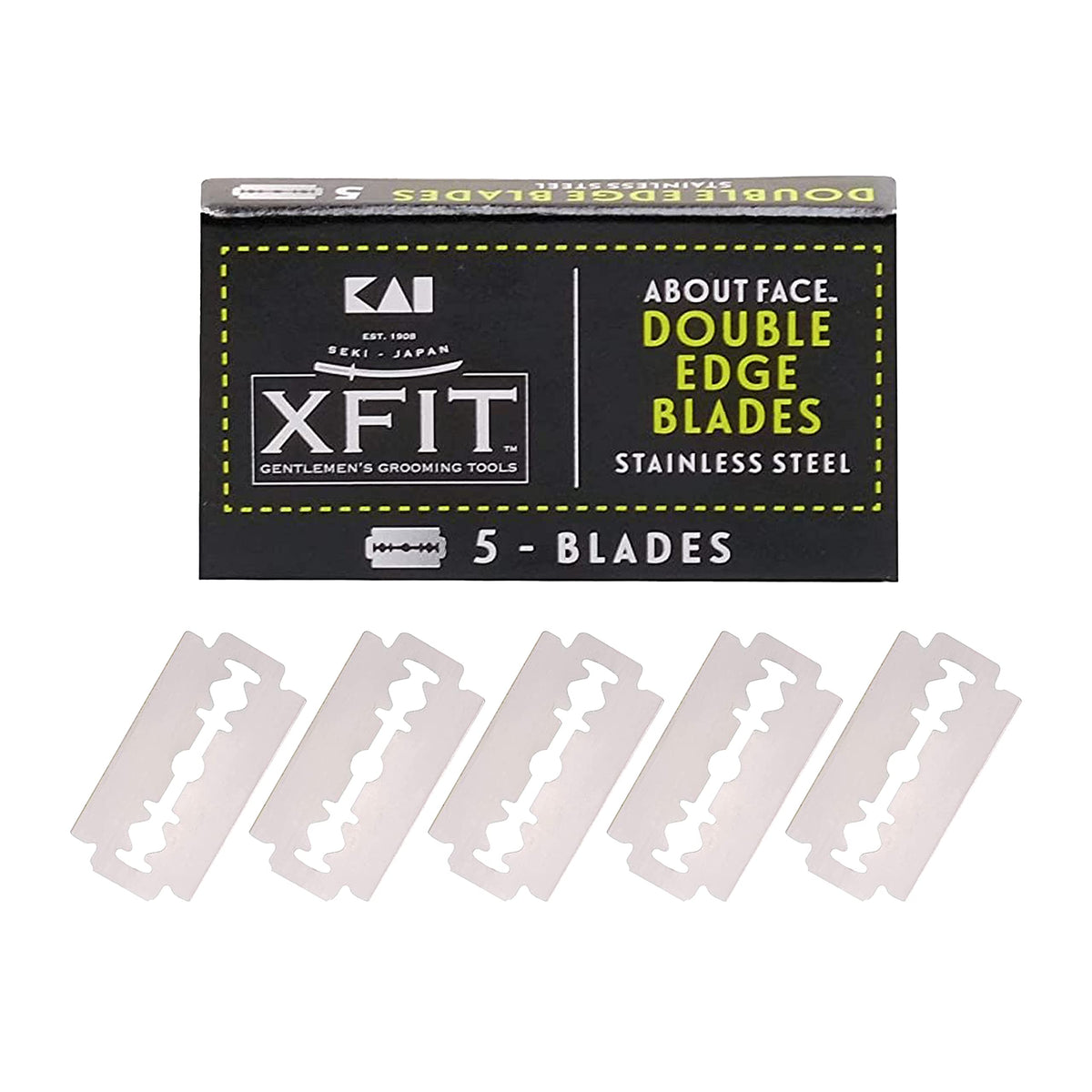 Double Edge Safety Razor Blades, 5 Count N467