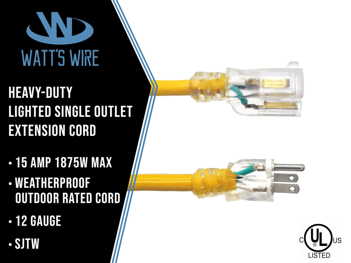 15 ft 12 Gauge Heavy Duty Extension Cord K313212