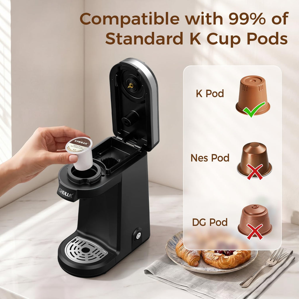 Single Serve Coffee Maker Black G857280